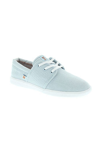 dc chaussures femme de couleur bleu