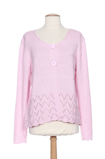 griffon gilets femme de couleur rose