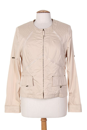 bleu de sym vestes femme de couleur beige