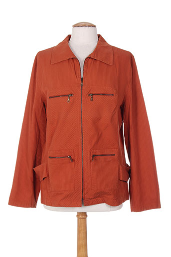 felino vestes femme de couleur orange