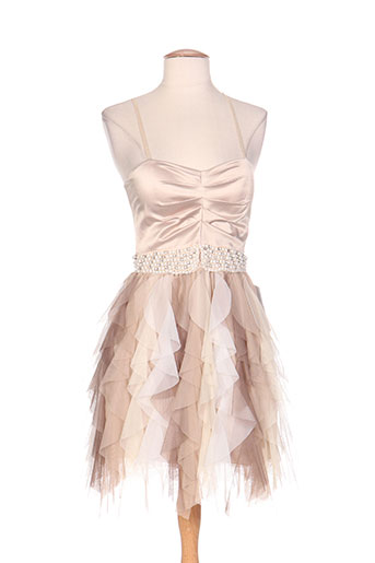 rinascimento robes femme de couleur beige