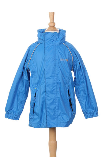 regatta manteaux garçon de couleur bleu