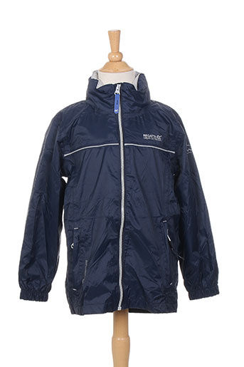 regatta manteaux enfant de couleur bleu