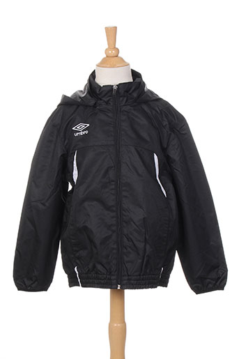 umbro manteaux garçon de couleur noir