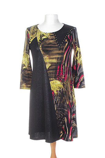 bleu d'azur robes femme de couleur noir