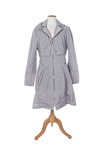 deca manteaux femme de couleur gris