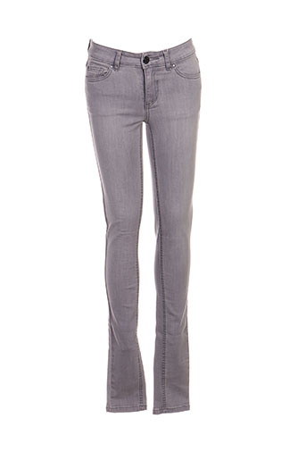 vila pantalons femme de couleur gris