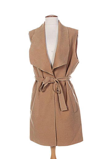 b.young vestes femme de couleur marron