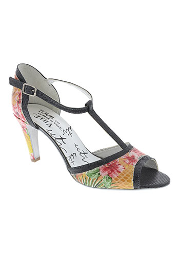 un tour en ville chaussures femme de couleur noir