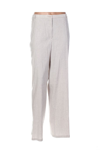 pauporté pantalons femme de couleur beige