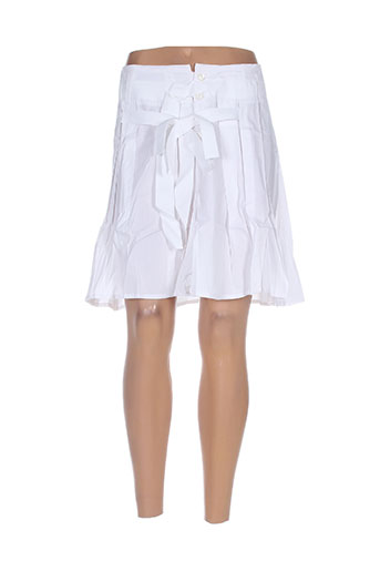 mybo jupes femme de couleur blanc