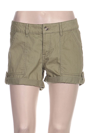 roxy girl shorts / bermudas femme de couleur vert