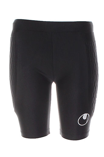 uhlsport shorts / bermudas garçon de couleur noir
