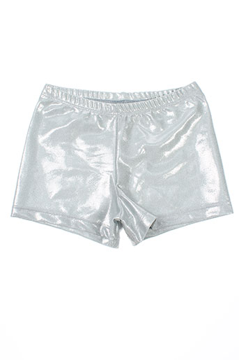 vicard shorts / bermudas fille de couleur gris