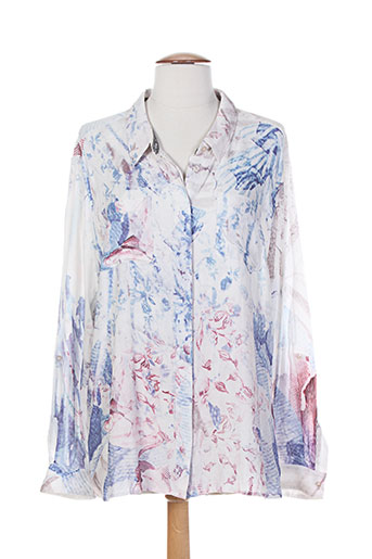 top secret chemises femme de couleur bleu