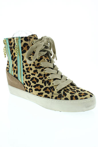 colors of california chaussures femme de couleur marron