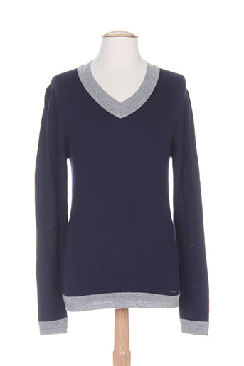 guess pulls homme de couleur bleu