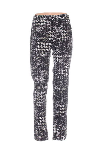 andamio pantalons femme de couleur noir