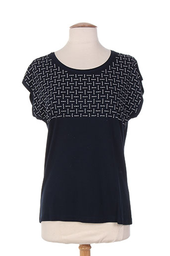 lebek t-shirts / tops femme de couleur bleu