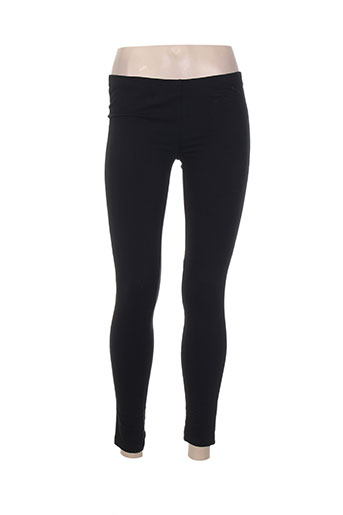 surkana pantalons femme de couleur noir