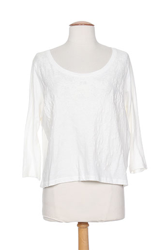 les filles de neaux t-shirts femme de couleur blanc