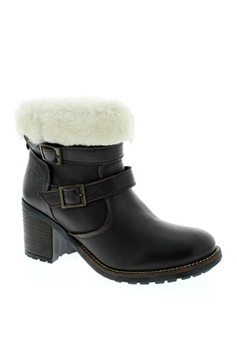 hooper shoes chaussures femme de couleur marron