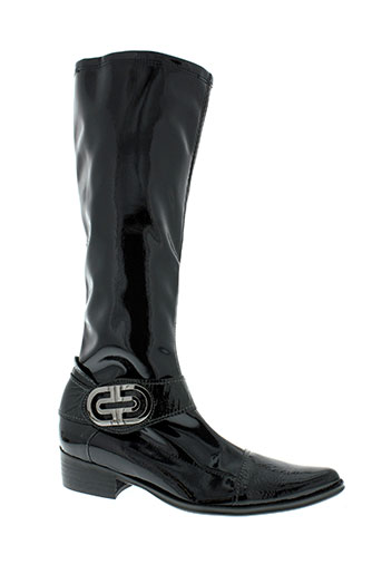 france mode chaussures femme de couleur noir