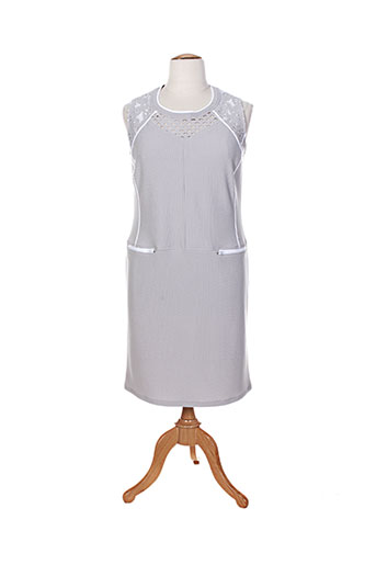 jean gabriel robes femme de couleur gris