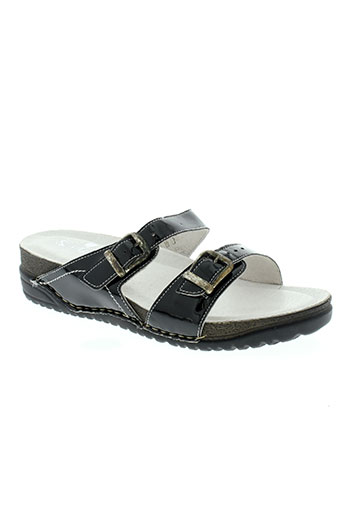 santafe chaussures femme de couleur noir