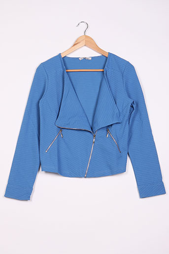 le petit baigneur vestes femme de couleur bleu