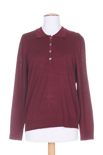 brandtex pulls femme de couleur rouge
