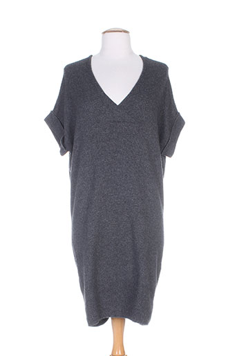 pull over robes femme de couleur gris