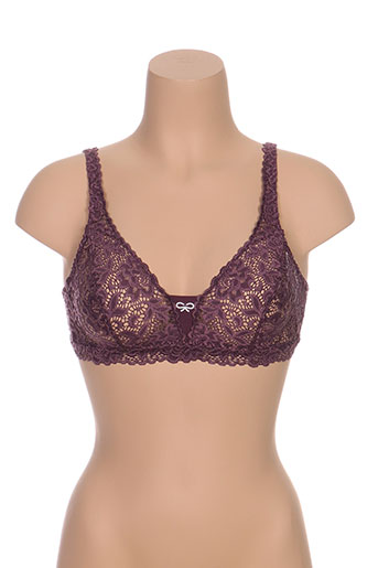 barbara lingerie femme de couleur violet