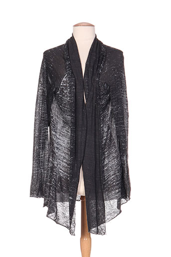 staff gilets femme de couleur noir