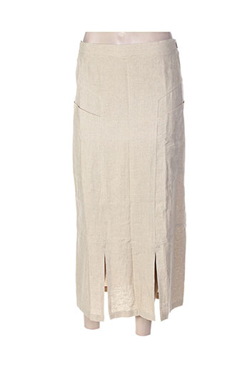 terramoda jupes femme de couleur beige