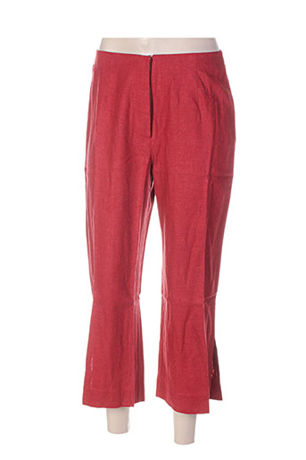 terramoda pantacourts femme de couleur rouge