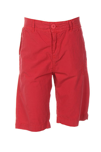 pepe jeans shorts / bermudas garçon de couleur rouge