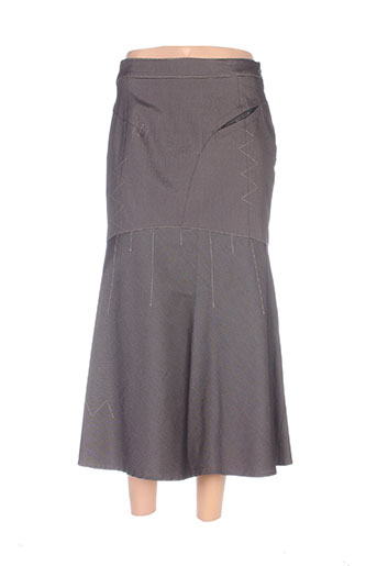 o.k.s jupes femme de couleur marron