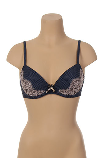 antigel lingerie femme de couleur bleu
