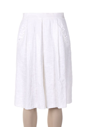 i blues jupes femme de couleur blanc