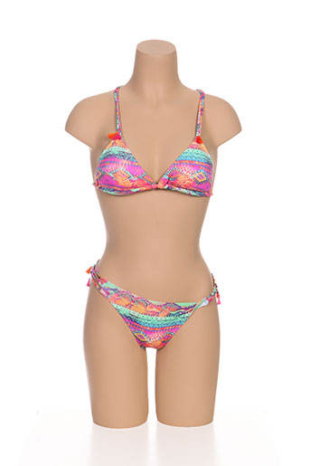 kiwi maillots de bain femme de couleur rose