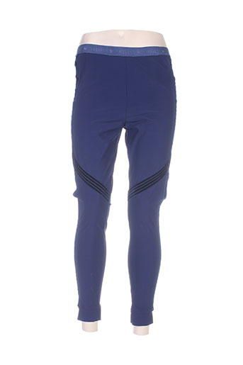 indies pantalons femme de couleur bleu