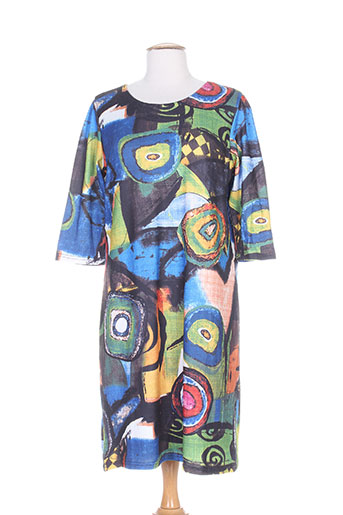 for her paris robes femme de couleur bleu