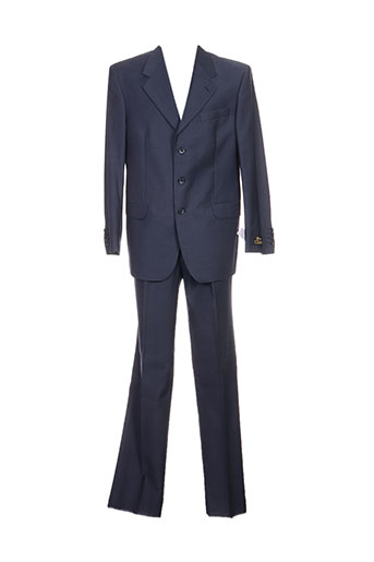 marzotto ensemble homme de couleur bleu