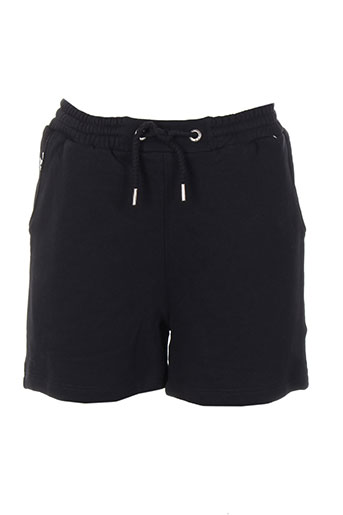 chillaround shorts / bermudas fille de couleur noir