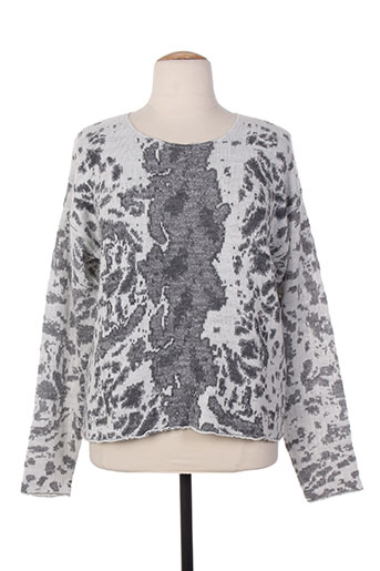 griffon pulls femme de couleur gris
