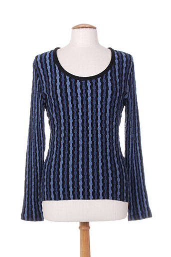lo! les filles pulls femme de couleur bleu