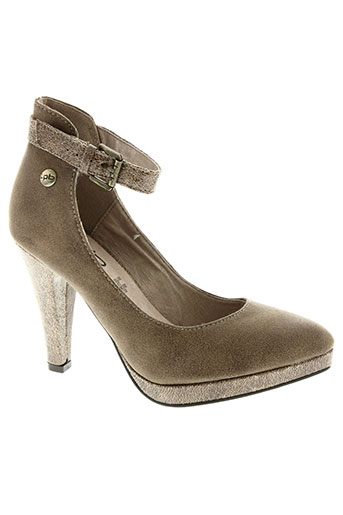 les p'tites bombes chaussures femme de couleur beige
