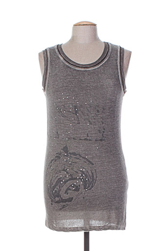 fred sabatier pulls femme de couleur gris
