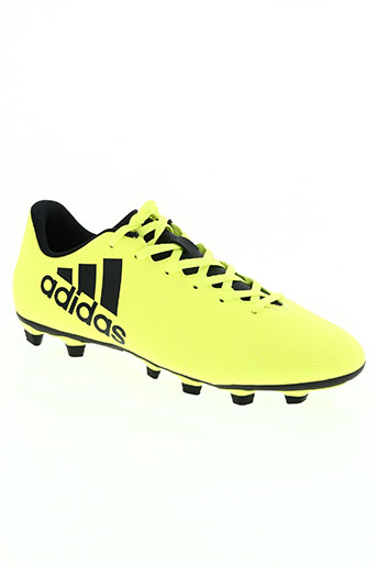 adidas chaussures homme de couleur jaune